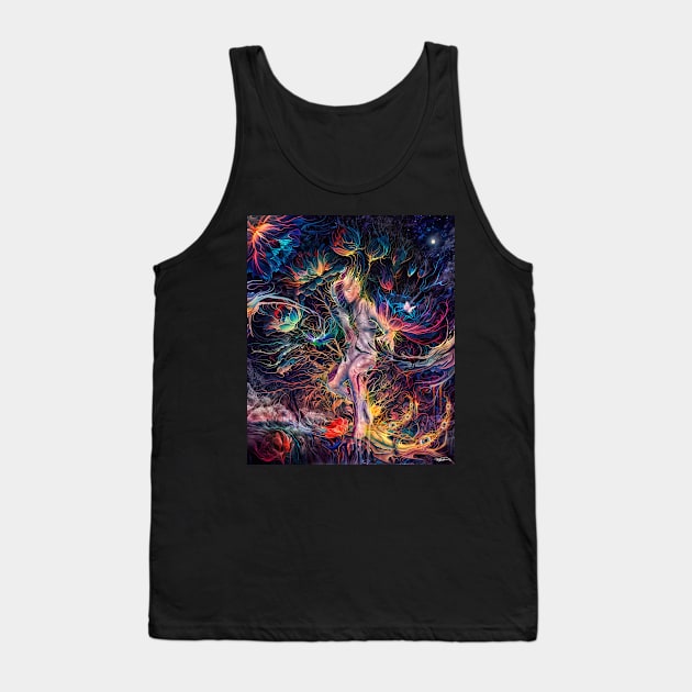 "Overcome the Abyss" Tank Top by silviovieiraart